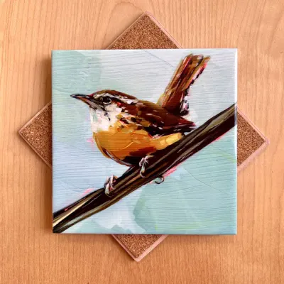 Spring Wren Trivet