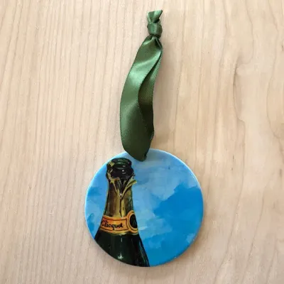 Champagne Ornament