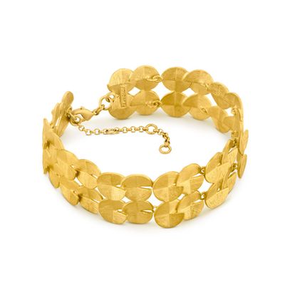 344117G  Umbrella bracelet, gold