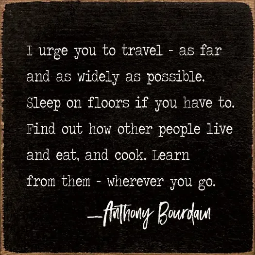 I Urge You To Travel As Far And As Widely As Possible… - Black I Urge You To Travel As Far And As Widely As Possible… - Black