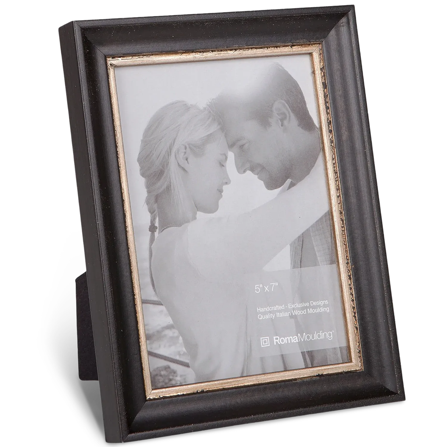 1702006-810 PF,SR- Gianni, 1&quot; Vintage Cocoa &amp; Silver