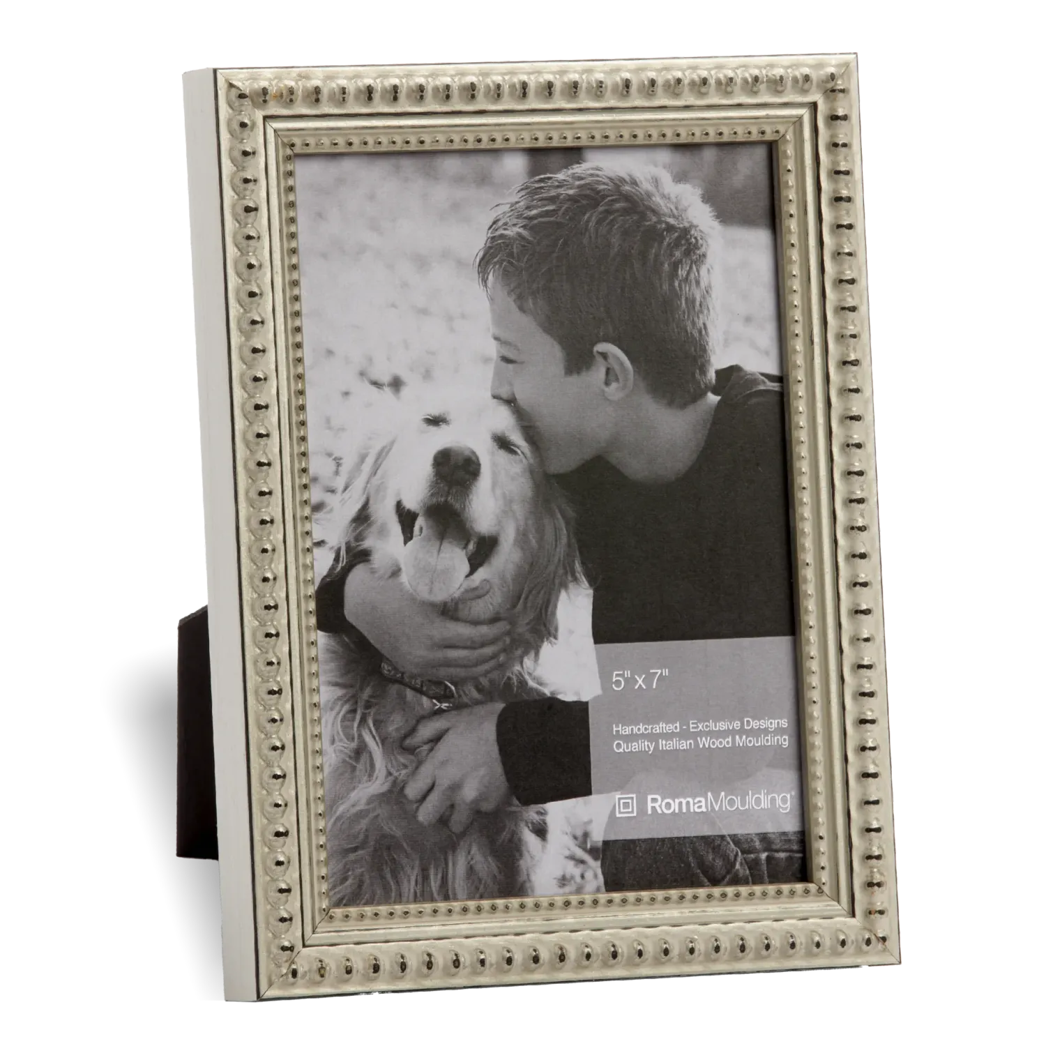 2054-810 PF, SR- Vintage, 3/4&quot; Frosted Silver