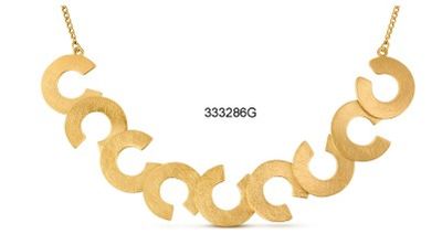 333286G PLETORICA large neck gold