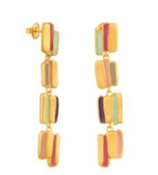 311547G PALETTE LONG EARRING GOLD