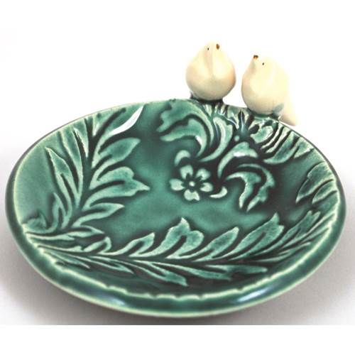 Emerald Bird Bowl