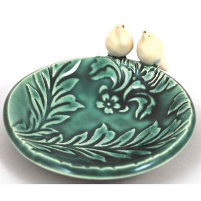 Emerald Bird Bowl