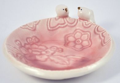 Blush Bird Bowl