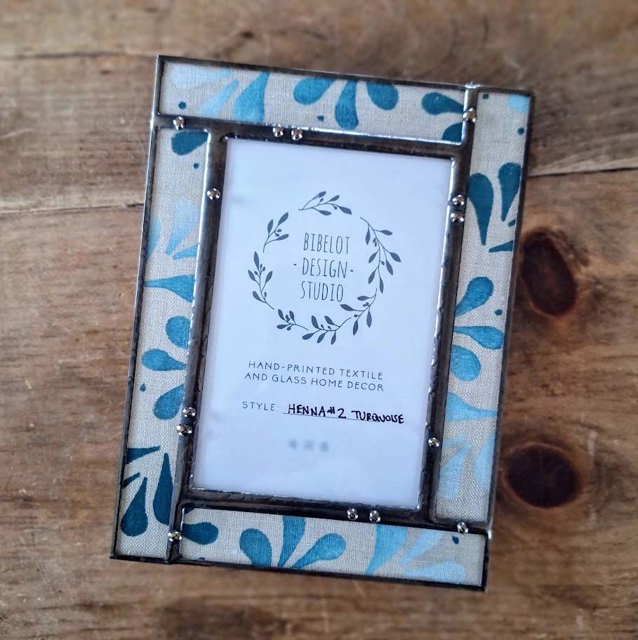 Frame Turquoise Henna #2 5 x 7 Frame Turquoise Henna #2 5 x 7