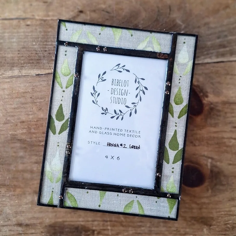 Frame Green Henna #1 4 x 6 Frame Green Henna #1 4 x 6