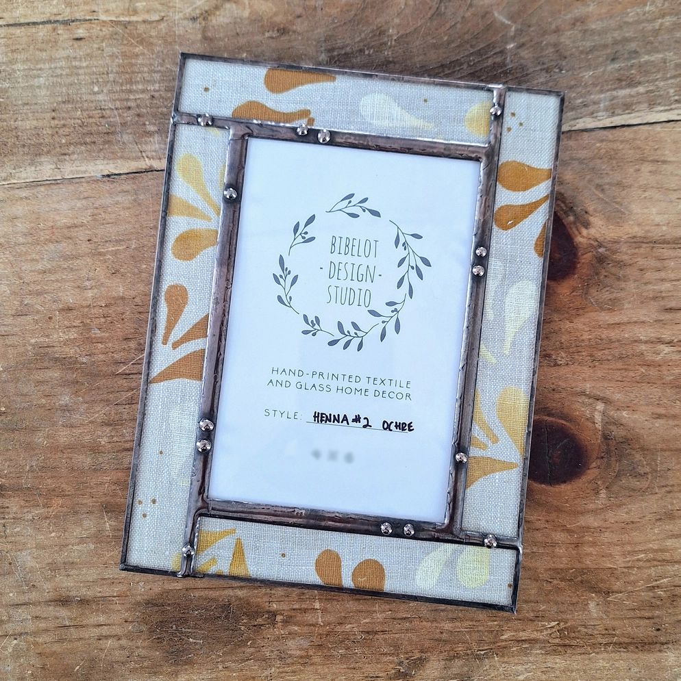 Frame Ochre Henna #2  5 x 7 Frame Ochre Henna #2  5 x 7