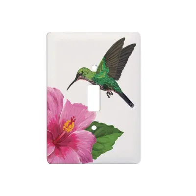 Hummingbird 1 Toggle Light Switch Cover Plate