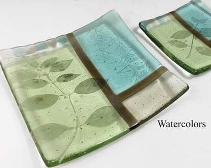 4&quot; Sushi Plate Watercolors