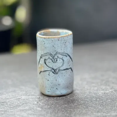 Tiny Tumblers - Heart Hands