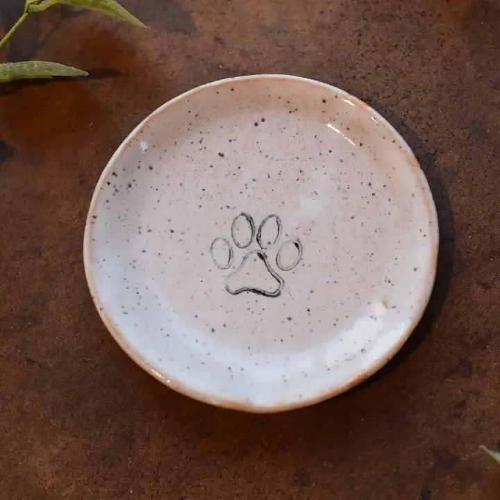 Mini Plate - Pawprint