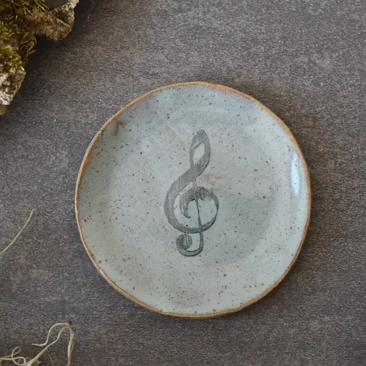 Mini Plate - Treble Clef 