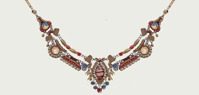 013C3500 DESERT LANDSCAPE NECKLACE