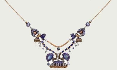 013C3513 MYSTICAL GRAPE NECKLACE