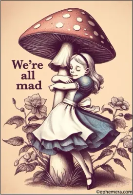 We&#39;re all mad Magnet