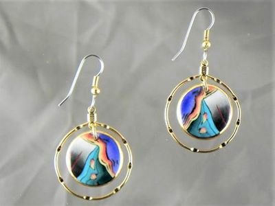 Rocky Path Hoop Earring Rocky Path Hoop Earring