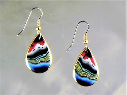 Volcano Dangle Earring Volcano Dangle Earring