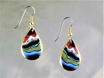 Volcano Dangle Earring Volcano Dangle Earring