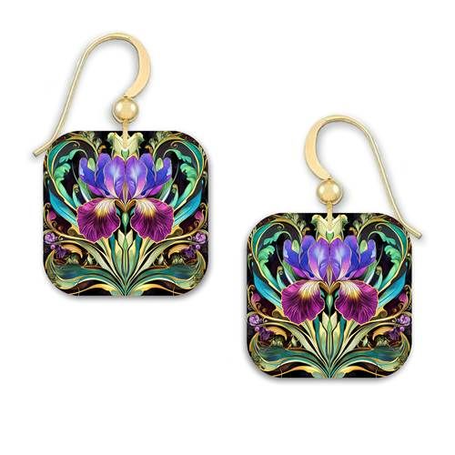 PURPLE IRIS - Small Square ER