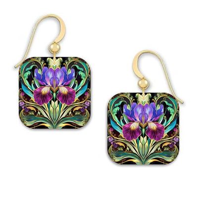 PURPLE IRIS - Small Square ER