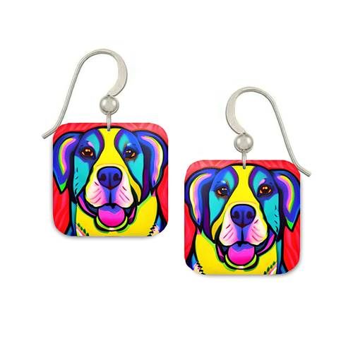 THEO - Colorful Dog Square ER