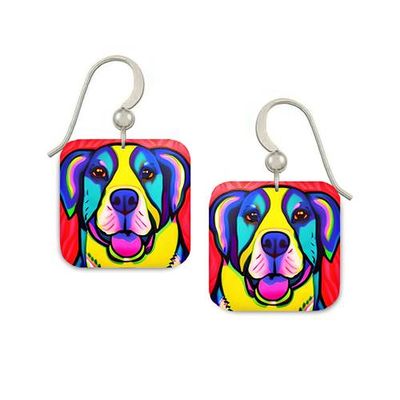 THEO - Colorful Dog Square ER