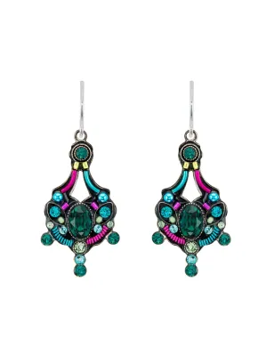 E474-EM Mini Chandelier Earrings