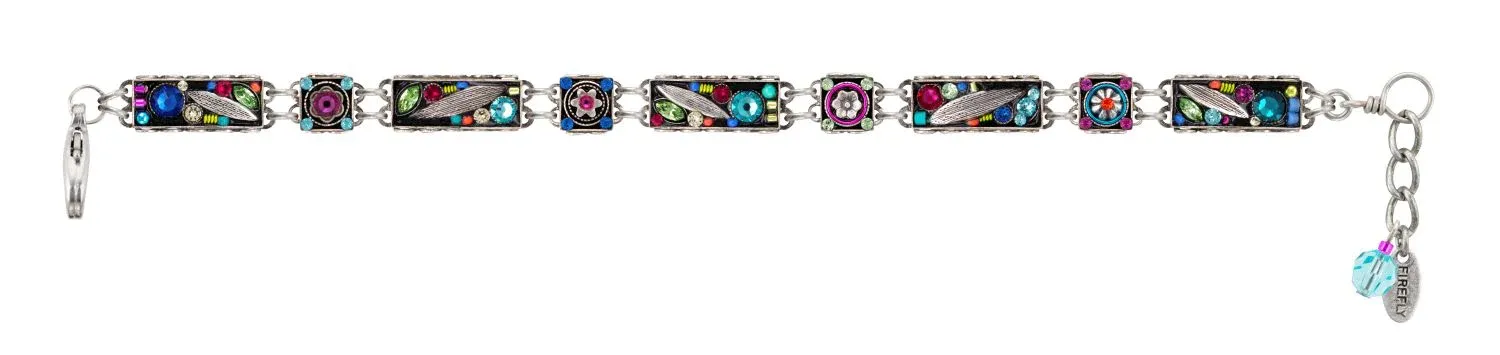 3142-MC Botanical Bar Bracelet