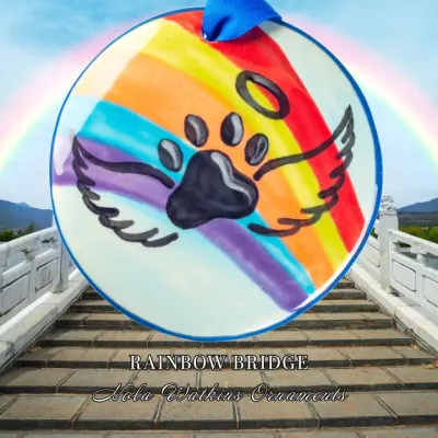 Rainbow Bridge Ornament HOLIDAY NO RETURN