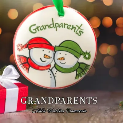 Grandparents Ornament HOLIDAY NO RETURN