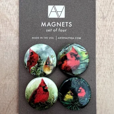 Cardinal Magnet Set Cardinal Magnet Set
