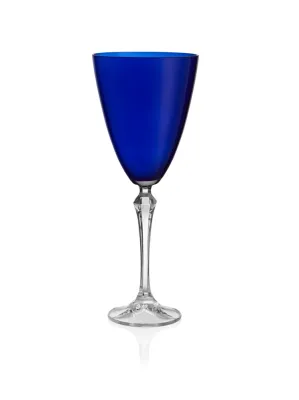 Vivid Wine Glass, Blue, 9 oz.