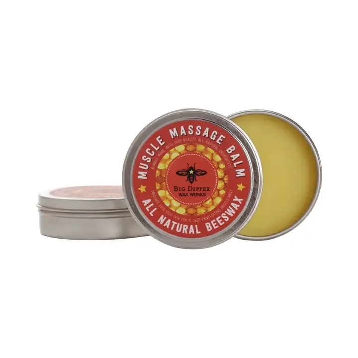 Muscle Balm – Beeswax Blend – Menthol – Essential Oils - Standard Tin (2 oz.) Muscle Balm – Beeswax Blend – Menthol – Essential Oils - Standard Tin (2 oz.)