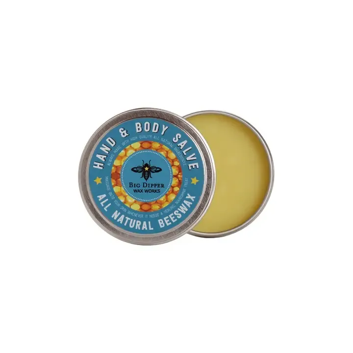 Hand &amp; Body Salve – Beeswax, Jojoba &amp; Essential Oils - Standard Tin (2 oz.)
