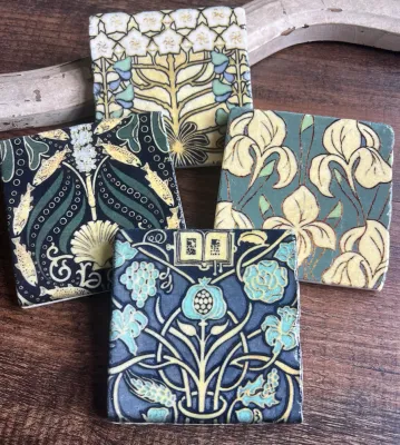 Blue Tapestry stone coaster Blue Tapestry stone coaster