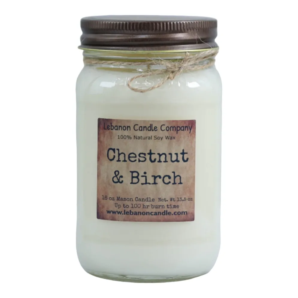 Chestnut &amp; Birch Candle