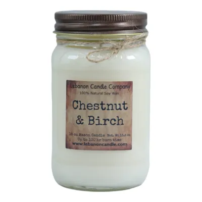 Chestnut &amp; Birch Candle