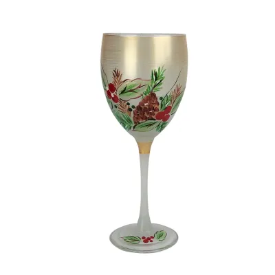 Black Forest Pine Wine Glasses