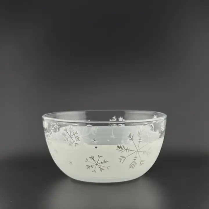 Winter Wonderland Snowflake 6&quot; Bowl