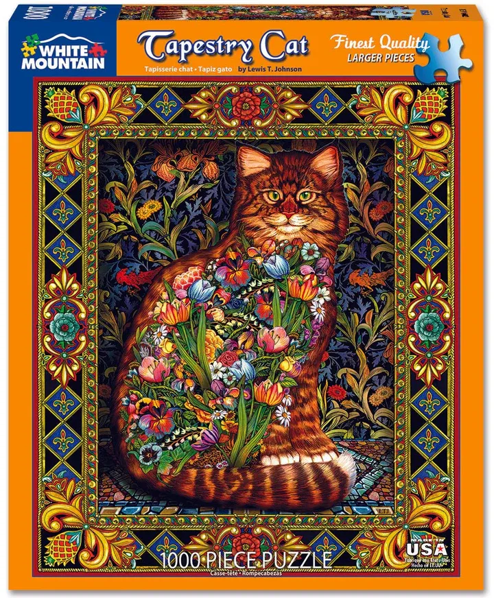 Tapestry Cats Puzzle