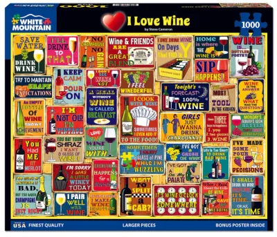 I Love Wine Puzzle
