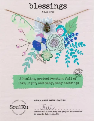 Abalone Soul-Full of Light Necklace for Blessings Abalone Soul-Full of Light Necklace for Blessings