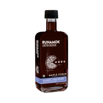 *LIMITED Blueberry + Lemon Infused Organic Maple Syrup 250ml