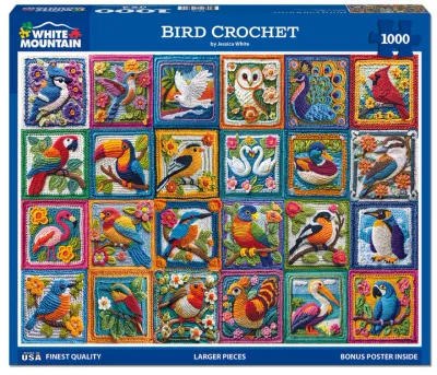 Bird Crochet Puzzle