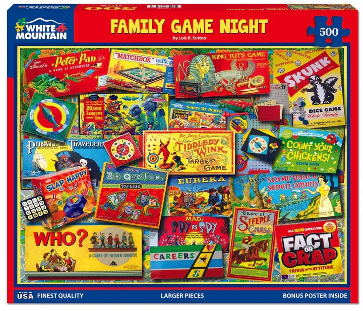 Family Game Night Puzzle