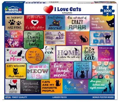I Love Cats Puzzle