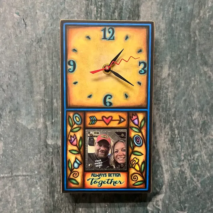 WCF55 - Better Together Frame Clock WCF55 - Better Together Frame Clock